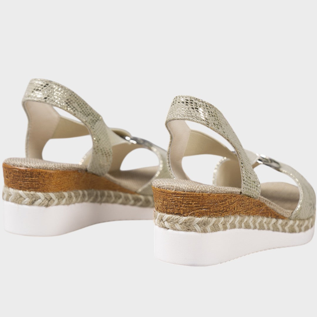 Sandalias ortopédicas de cuña