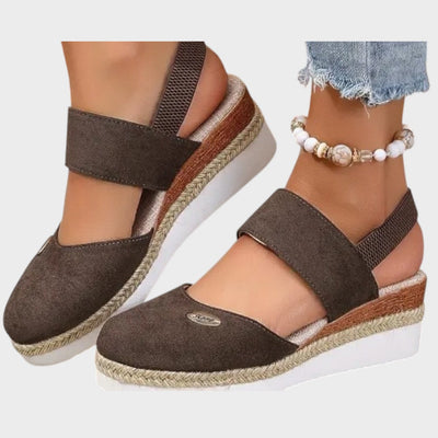 Sandalias ortopédicas con plataforma