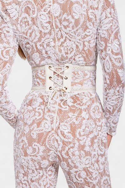 Mono de Lentejuelas y Encaje