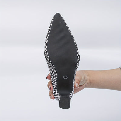 Tacones elegantes con suela cómoda